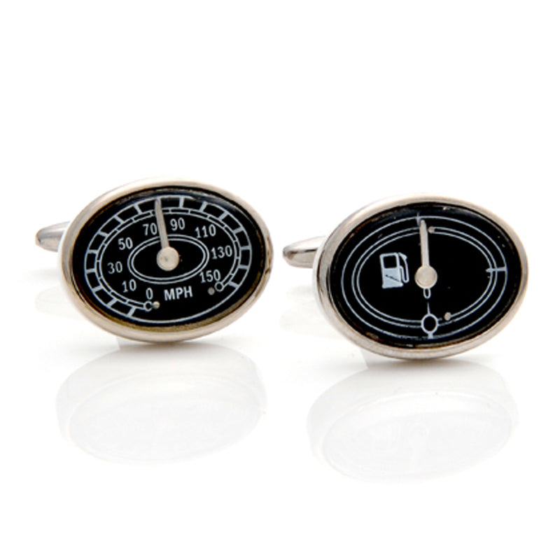 Full Speed Black Cufflinks