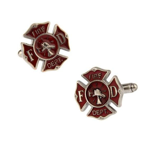 Fire Department Cufflinks