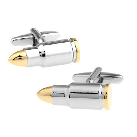 Rifle Bullet Cufflinks