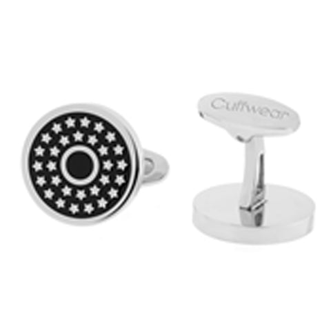Surrounded by Stars - Stainless Steel Cufflinks