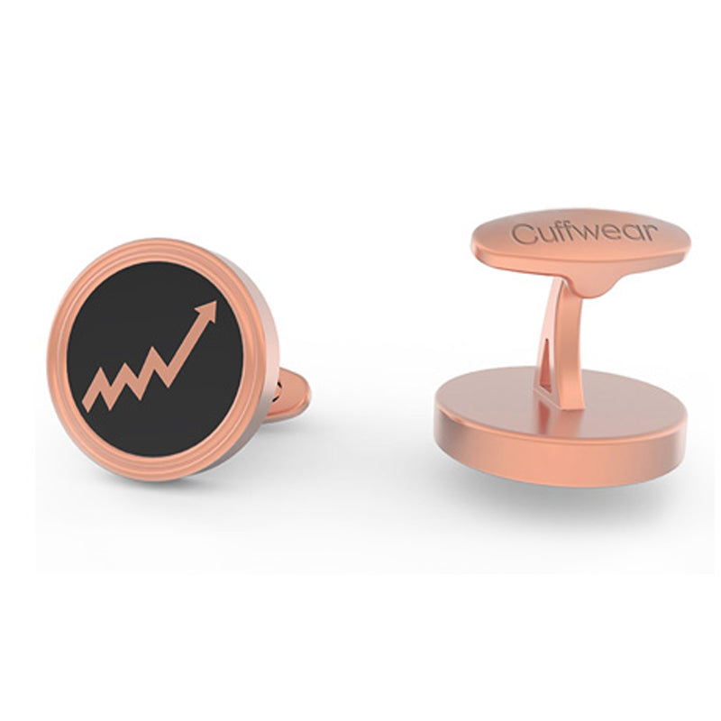 Breakout - Rose Gold Cufflinks