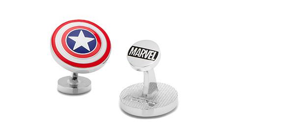 Cufflinks - Captain America Shield Cufflinks
