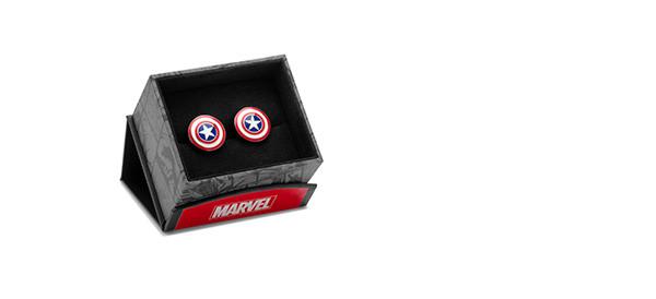 Cufflinks - Captain America Shield Cufflinks