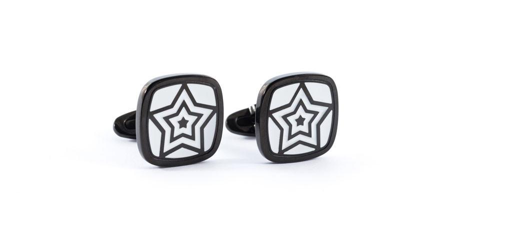 Cufflinks - Rising Star - Black