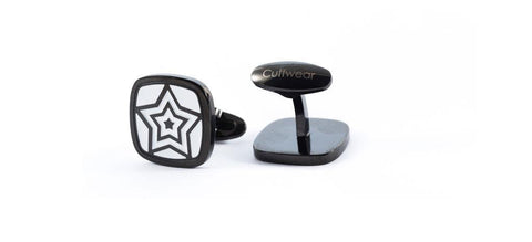Cufflinks - Rising Star - Black