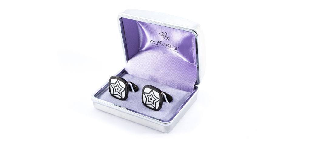 Cufflinks - Rising Star - Black