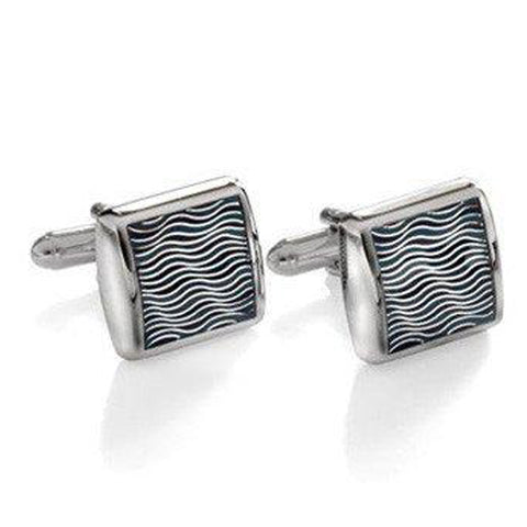 Tidal Wave Cufflinks