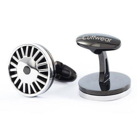 Turn The Wheel - Black with Stainless Steel