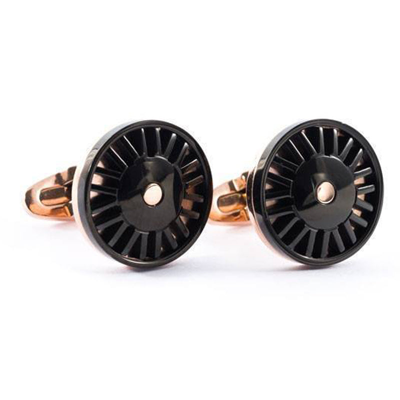 Turn The Wheel - Rose Gold and Black