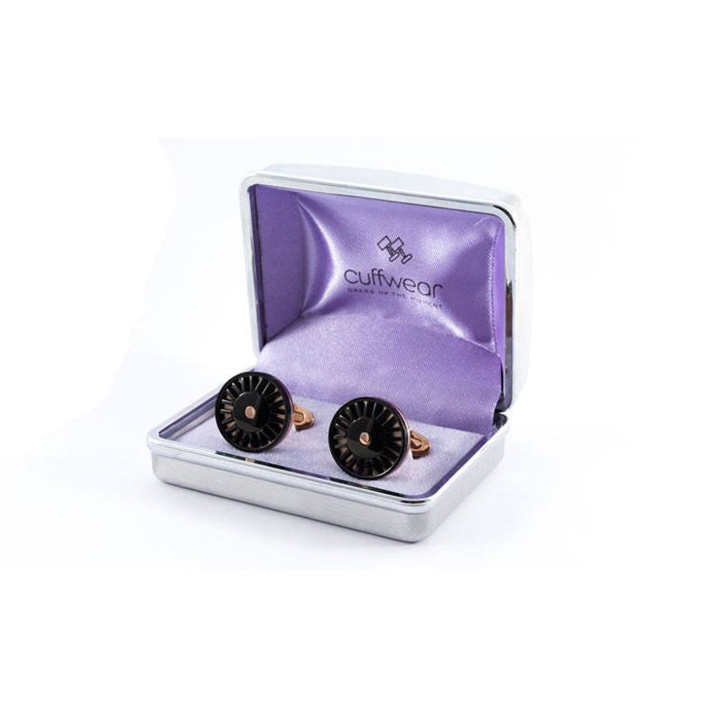 Turn The Wheel - Rose Gold and Black